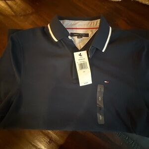 Tommy Hilfiger Navy Blue Polo Shirt for Men